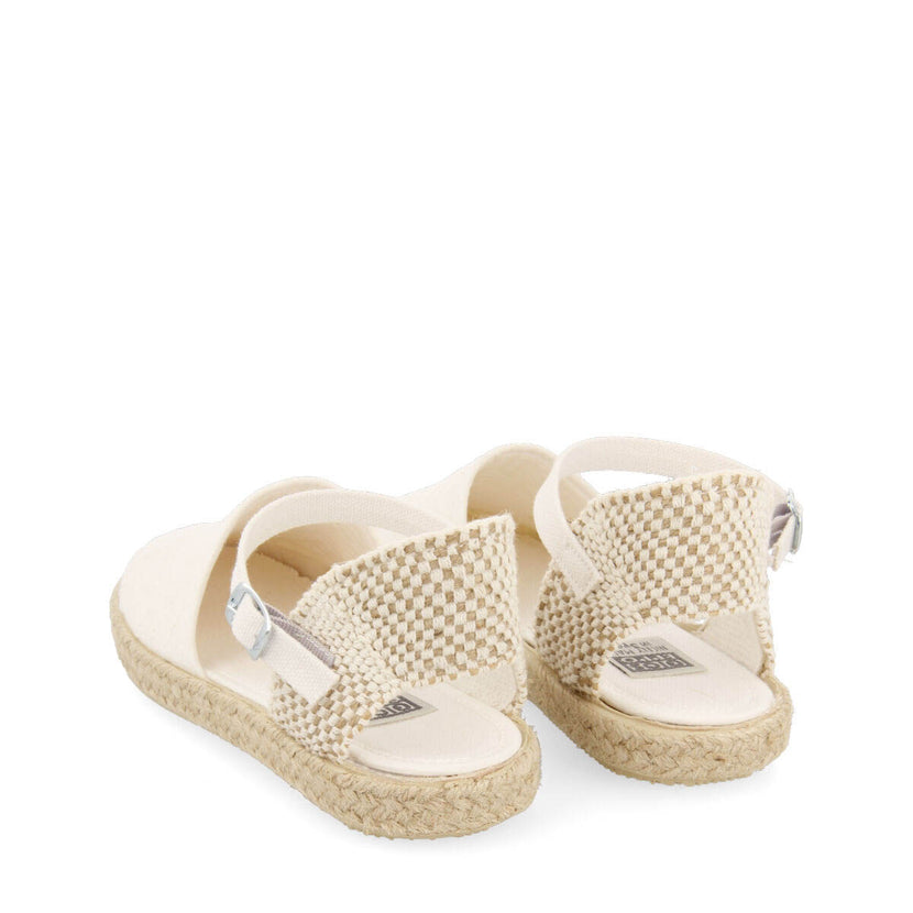 Espadrilles blanches pour fille ilicinea