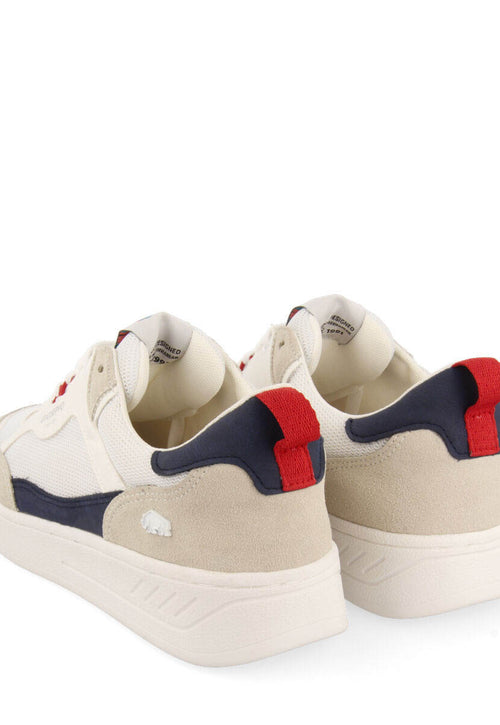 Sneakers blancas con toques de color para hombre taxco