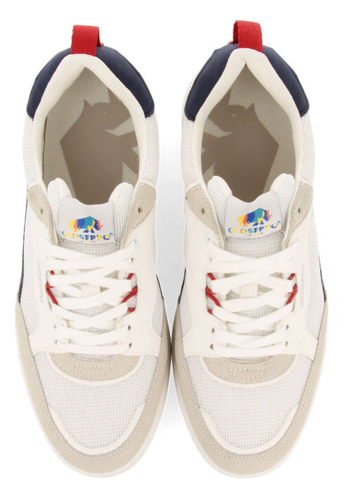 Sneakers blancas con toques de color para hombre taxco