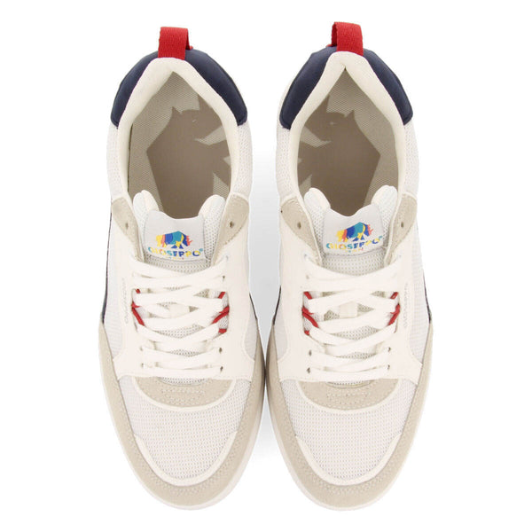 Sneakers blancas con toques de color para hombre taxco