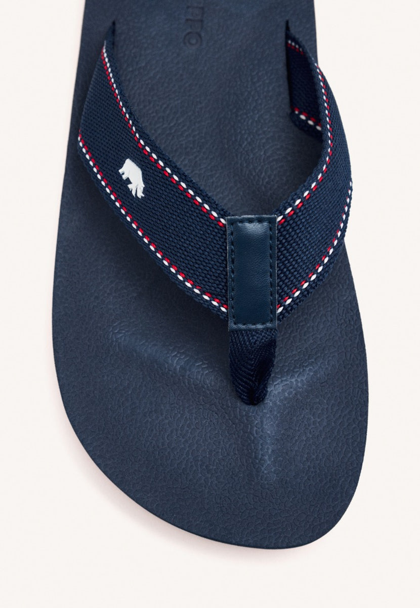 Borgne men's navy blue sandals