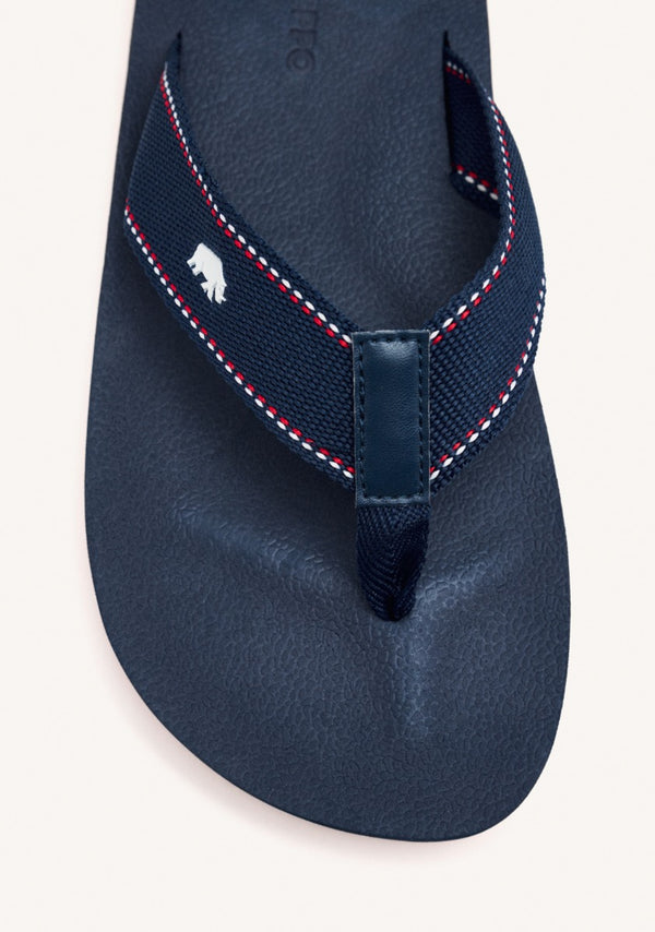 Borgne men's navy blue sandals