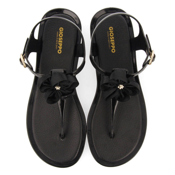 Itaucu women's black sandals with details