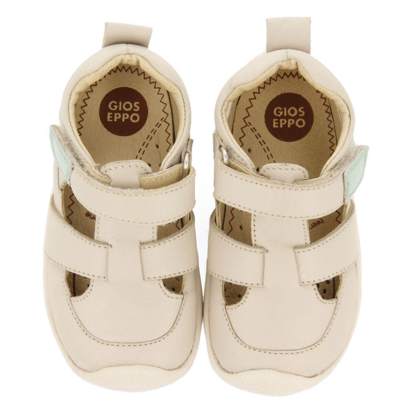 Vermusse boys off white leather sandals