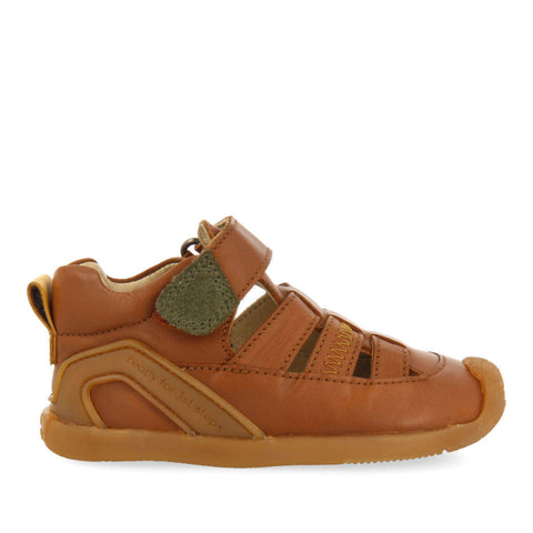 CANEPA BOYS TAN MULTI STRAP SANDALS