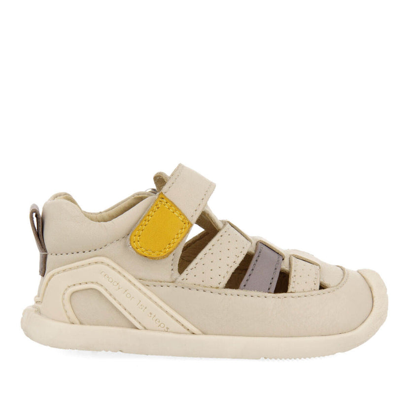 Bierry boys off white multi strap sandals