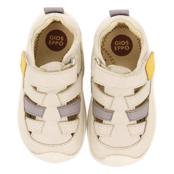 Bierry boys off white multi strap sandals