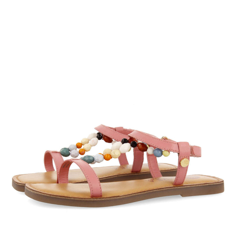 Croze girls decoratedink leather sandals