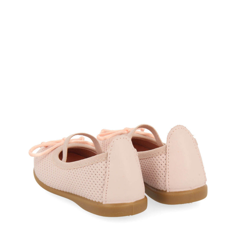 Calamba girlsink leather ballet flats