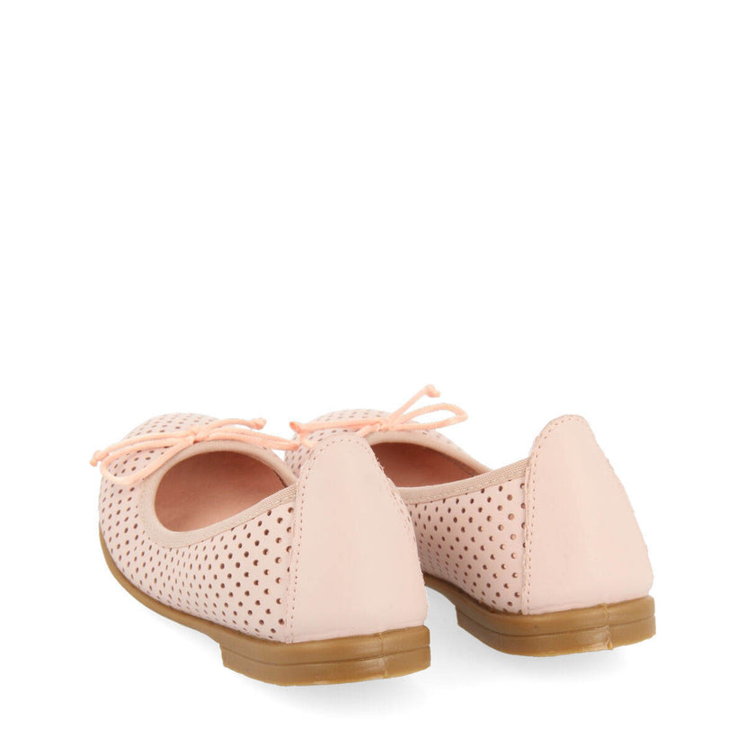 Aroffe girlsink leather ballet flats