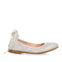 Vermeix girls glittery silver ballet flats