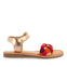 Lailly girls sandals with fuchsia vamps