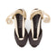 Buriti women's black espadrilles with jute wedges