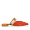 Inhapim women's orange slingback sandals with strap