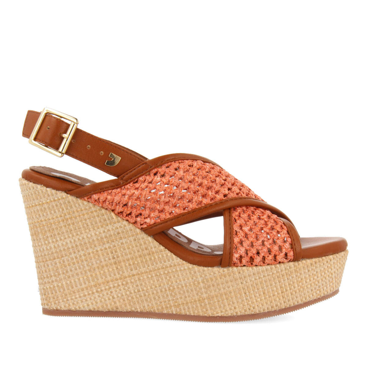 Bussang women's wedges with coral mesh