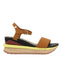 Benay women's sporty tan wedges
