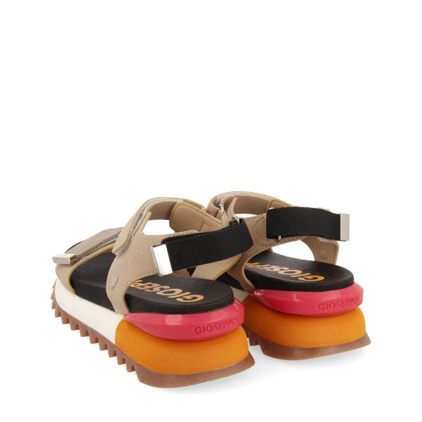 Sandalias deportivas beige para mujer buire