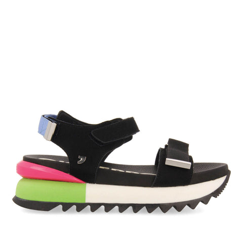 SANDALIAS DEPORTIVAS NEGRAS PARA MUJER BUIRE