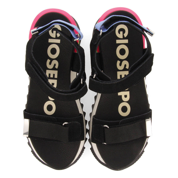 Sandalias deportivas negras para mujer buire