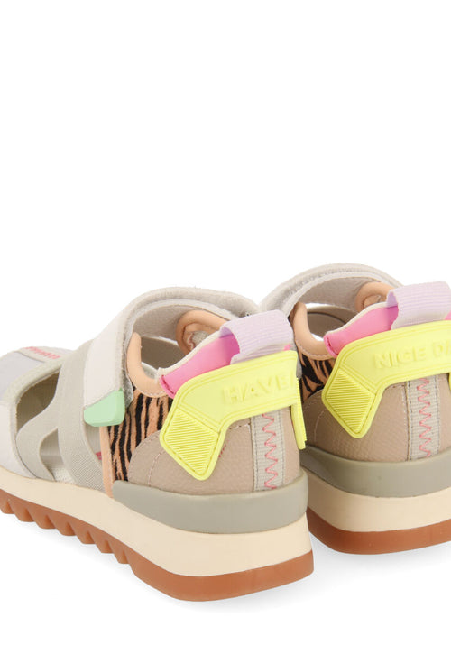 Catuji girls zebrarint sporty ballet flats