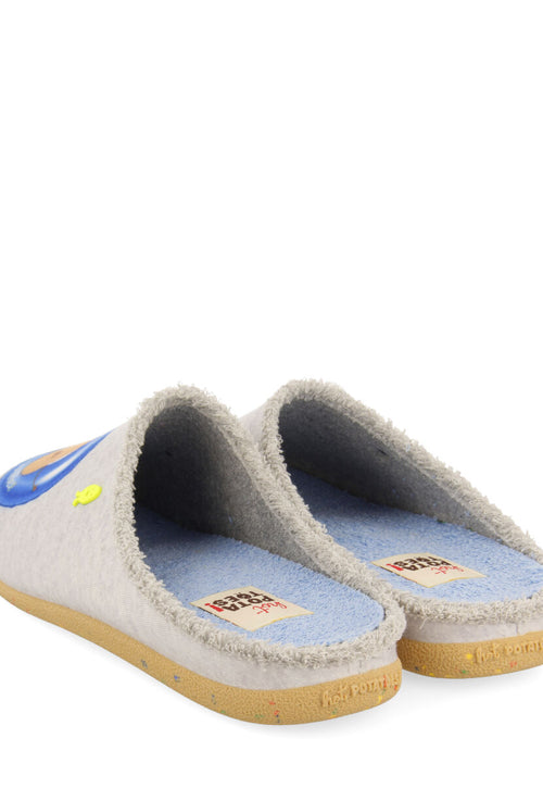 Itapevi grey slippers