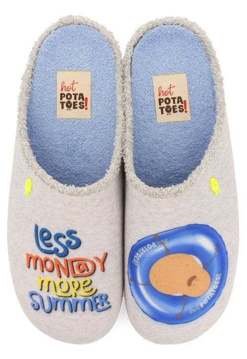 Itapevi grey slippers