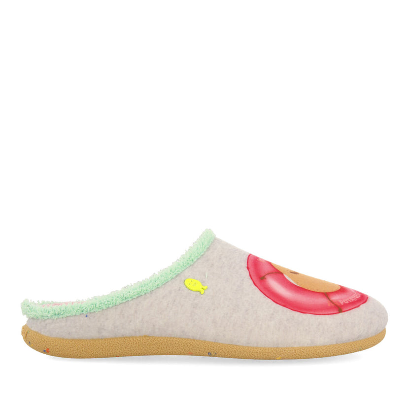 Chaussons gris labarde
