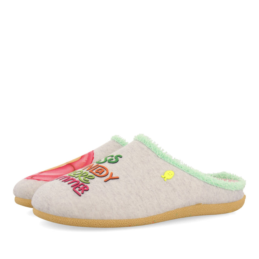 Chaussons gris labarde