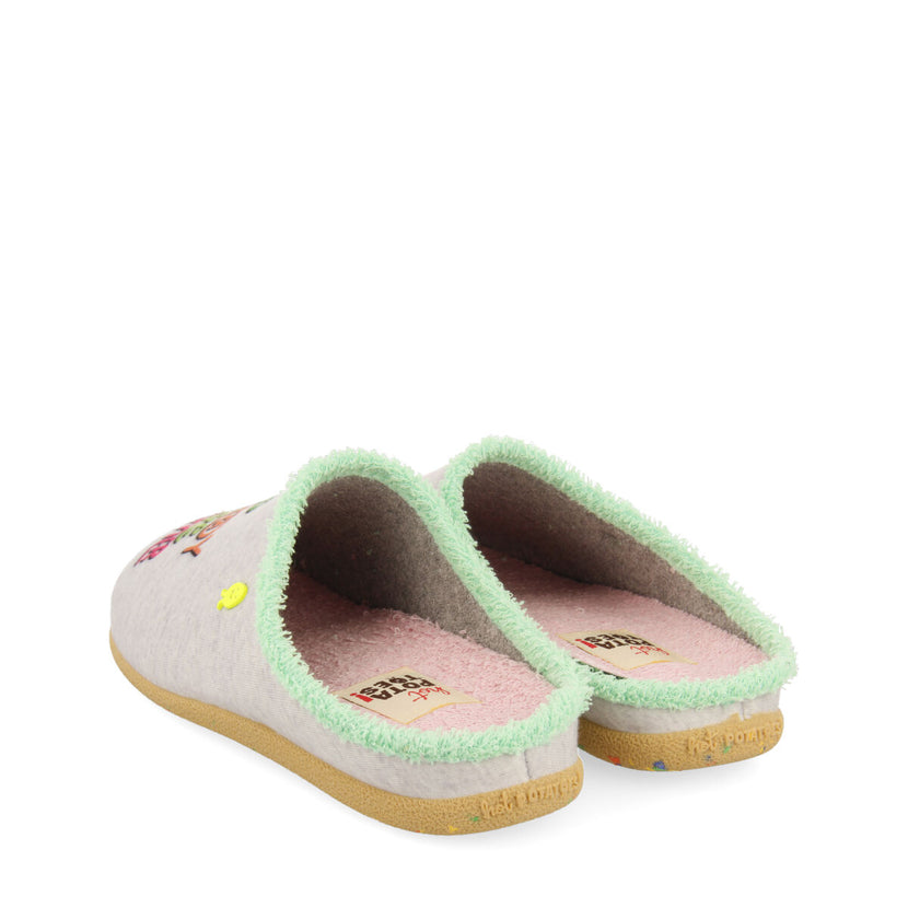 Chaussons gris labarde