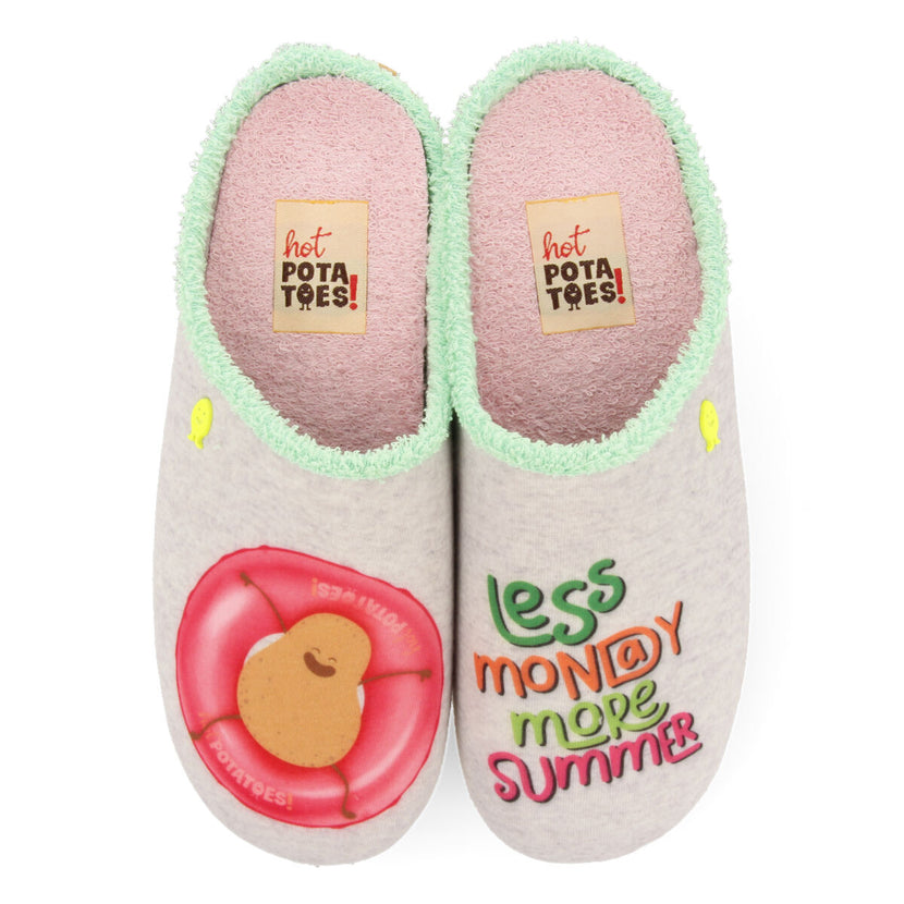 Chaussons gris labarde