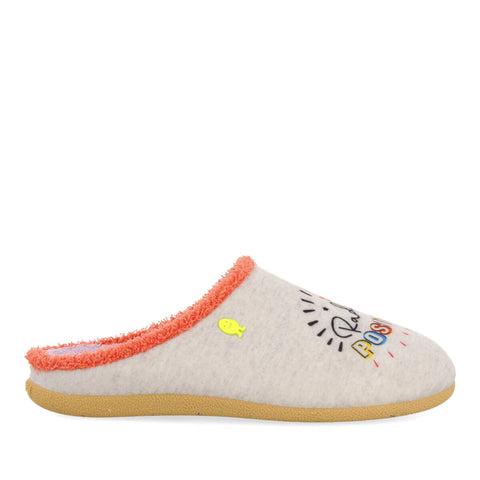 SOBRAL GREY SLIPPERS