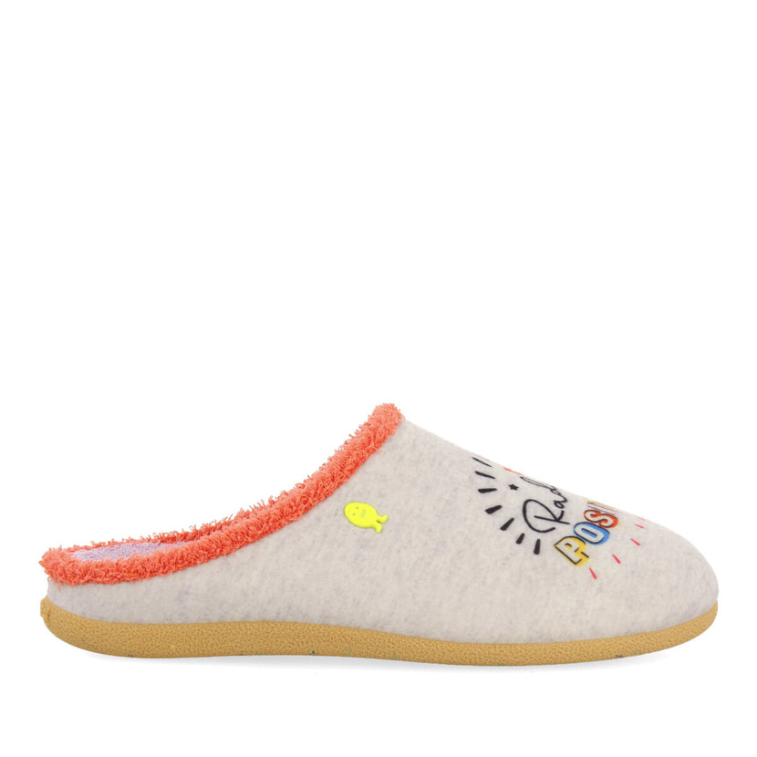 Sobral grey slippers