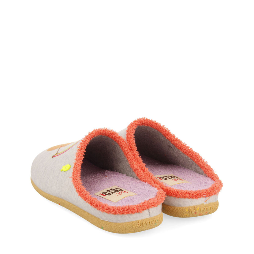 Sobral grey slippers