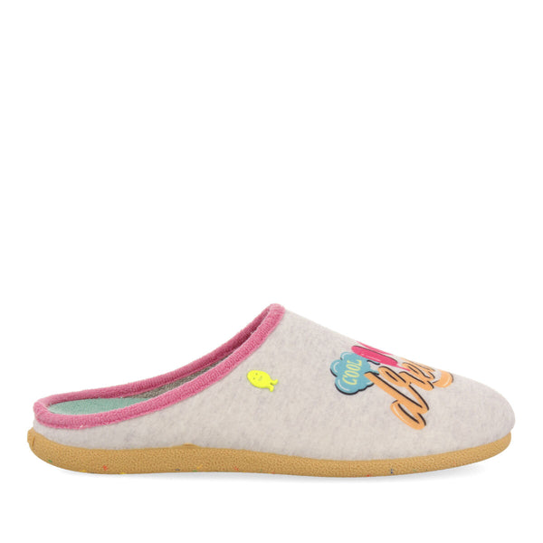 Raizeux grey slippers