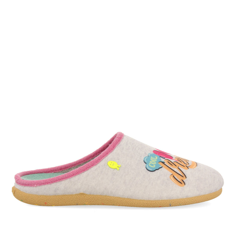 Raizeux grey slippers