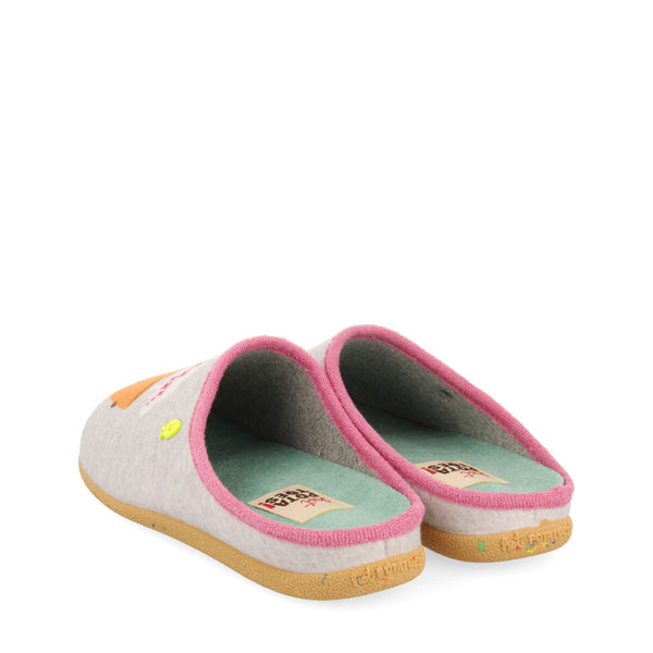 Raizeux grey slippers