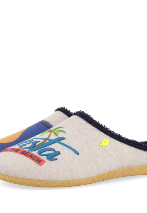 Guabito grey slippers
