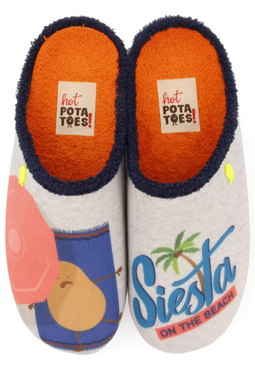 Guabito grey slippers