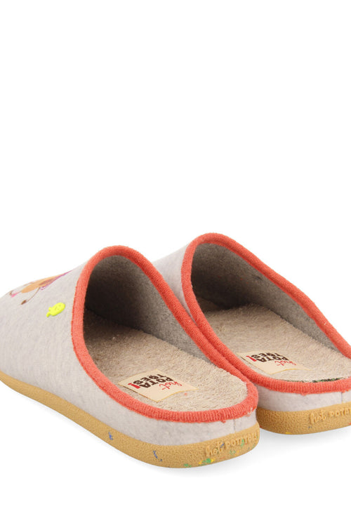 Tengah grey slippers