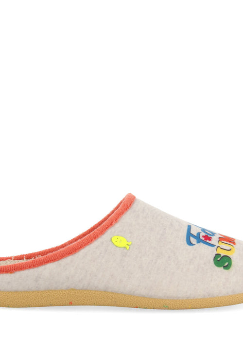 Valros grey slippers