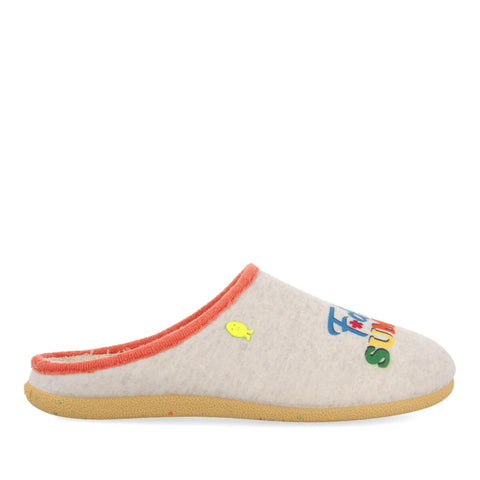 VALROS GREY SLIPPERS