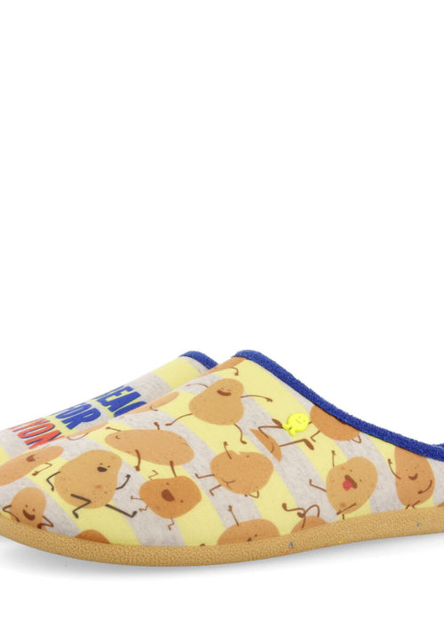 Chaussons gris riols