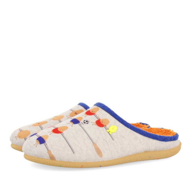 Pantofole grigie nades