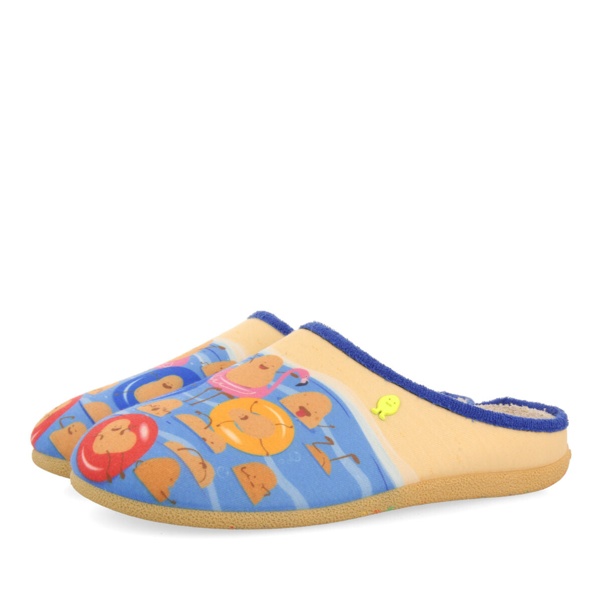 Yzeure multicoloured slippers