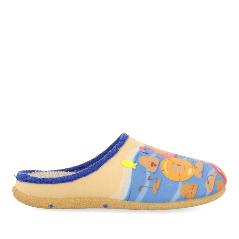 Velu multicoloured slippers