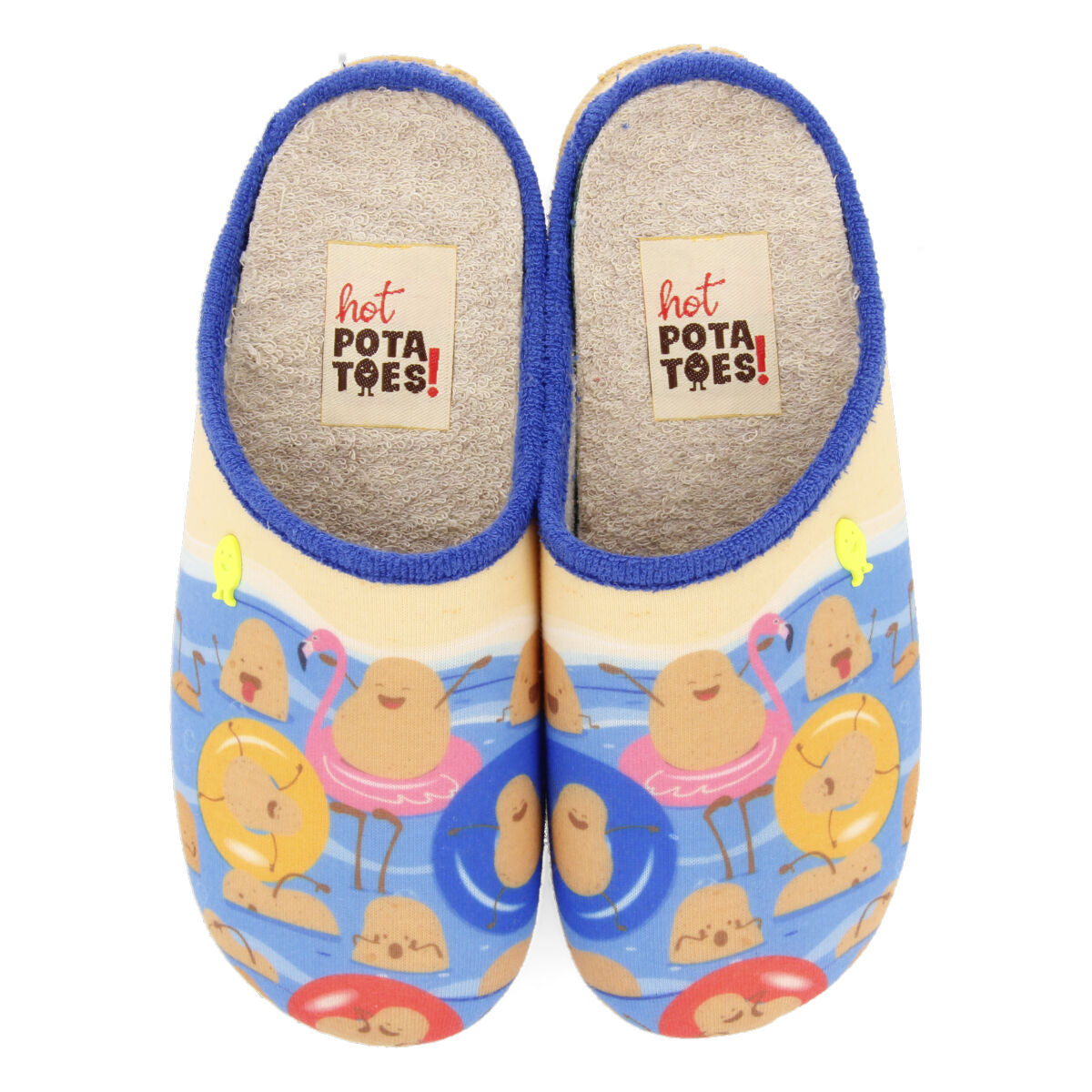 Velu multicoloured slippers
