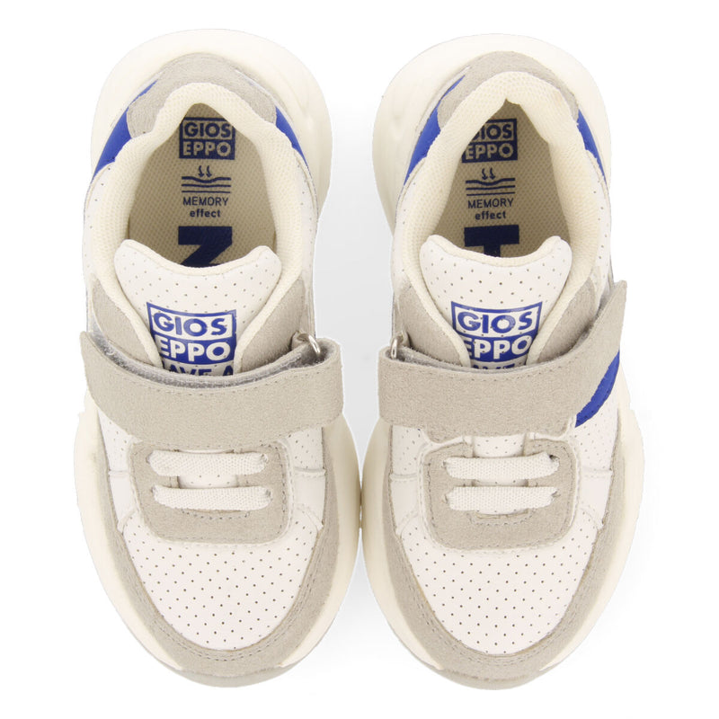 Barueri boys blue sneakers with light and flexible chunky soles