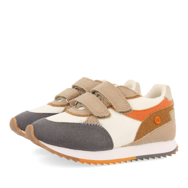 Ambrief boys off white retro sneakers