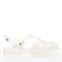 Saloa women's shiny see-through jelly sandals