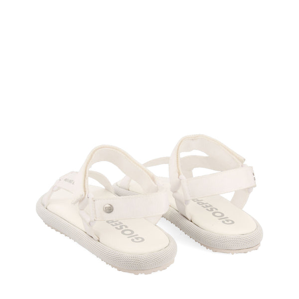 Navirai off-white sandals with straps and adjustable fastening